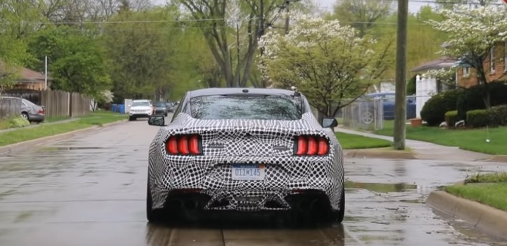 New Ford Mustang Shelby GT500 Rear End