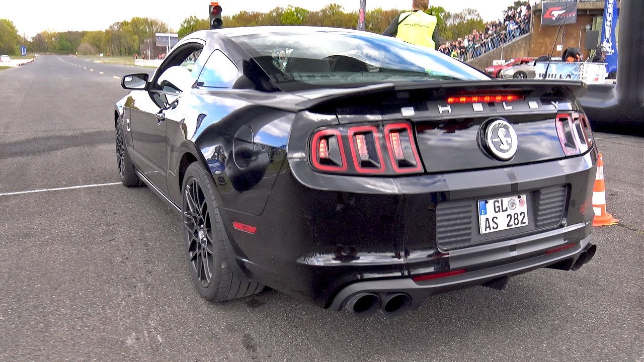 Tuned Shelby GT500 Slays European Exotics in Drag Race