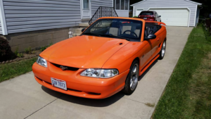 Tangerine Mustang GT Convertible: Perfect Summer Cruiser