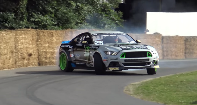 themustangsource.com Ford Mustang RTR at Goodwood Hillclimb