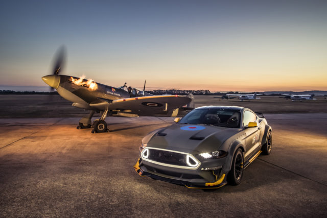 Ford, Vaughn Gittin Jr. Race to the Clouds at Goodwood with Eagl