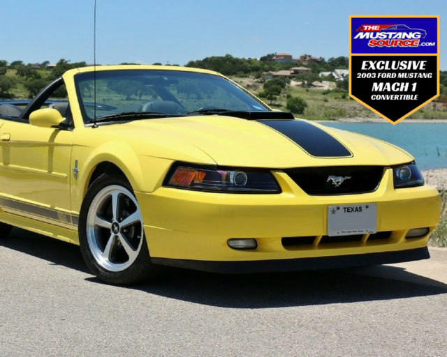 One-of-a-Kind Mach 1 Convertible
