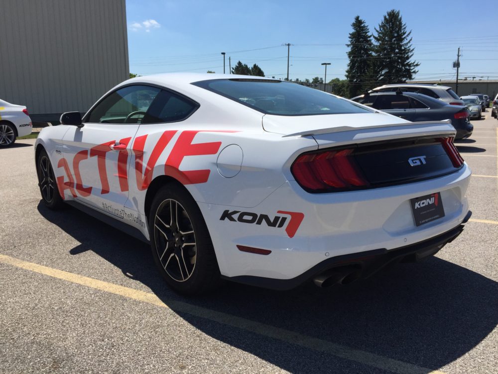 Koni Active Suspension on the Mustang GT