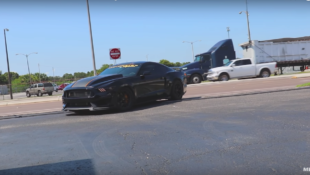 The 700+ horsepower Procharged Beast before a dyno run.