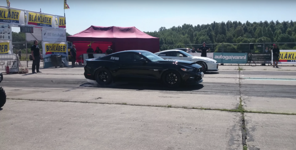 roush-supercharged mustang gt