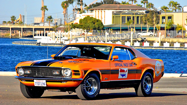 Grabber Orange 1970 Mach 1 Super Cobra