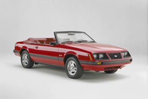 1983 Ford Mustang 5.0 Convertible.