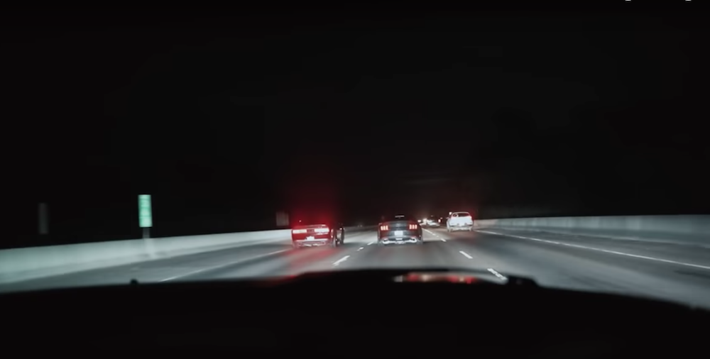 Roush Mustang GT taking on Dodge Demon. 