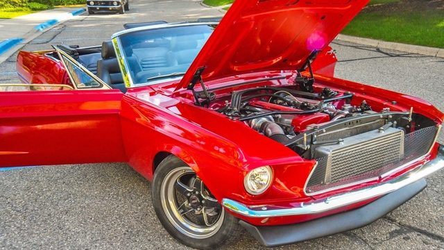 1968 Mustang Convertible Makes 730HP with 2JZ Swap