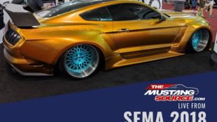 Custom-built Mustang Goes for the Gold in Vegas