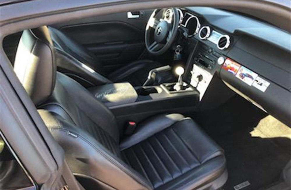 2007 Shelby GT Mustang #155 Interior
