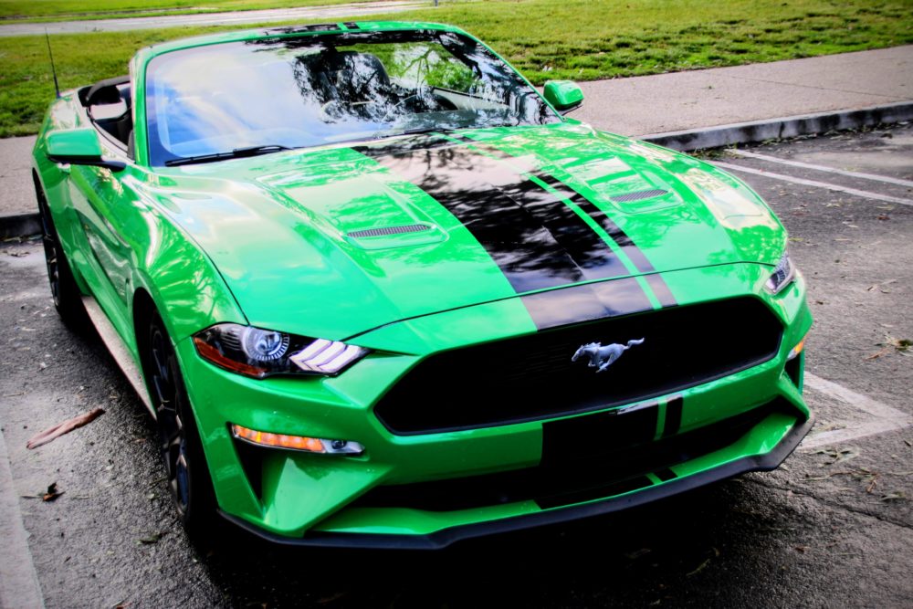 2019 Mustang EcoBoost in 'Need for Green'