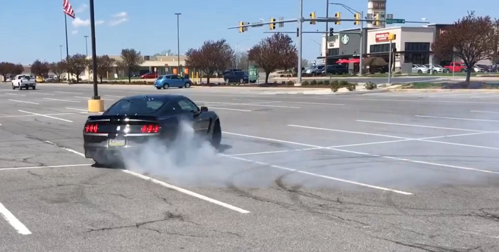 themustangsource.com Ford Mustang Shelby GT350 Cooks Donuts