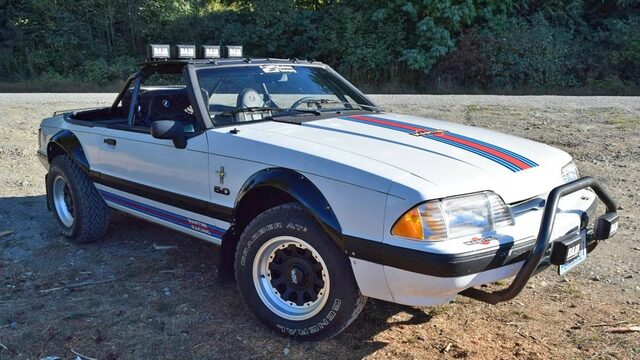 DAILY SLIDESHOW: 1991 Baja Mustang with Martini Livery is Intoxicating