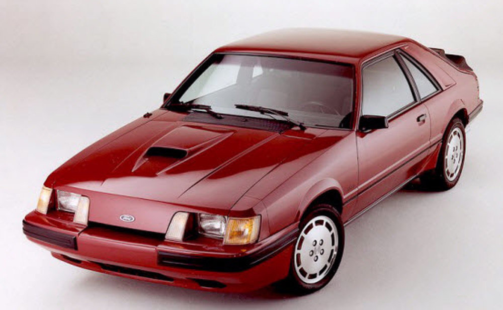 1984 Ford SVO Mustang in Red