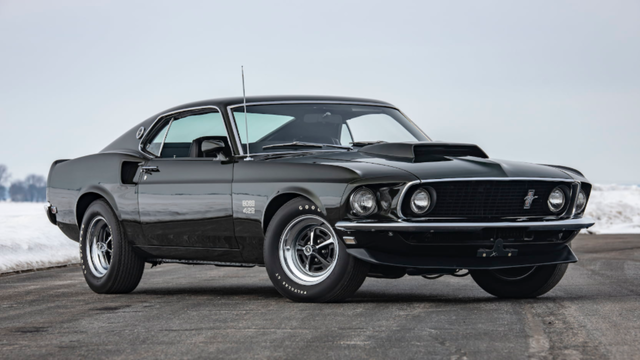 1969 Mustang BOSS 429 is a Stunning Fastback