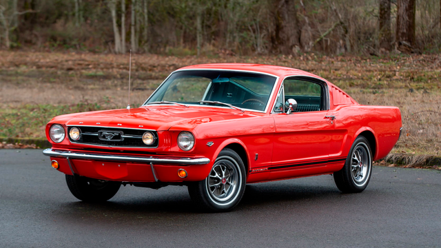 1966 Mustang GT K-Code is Red Hot
