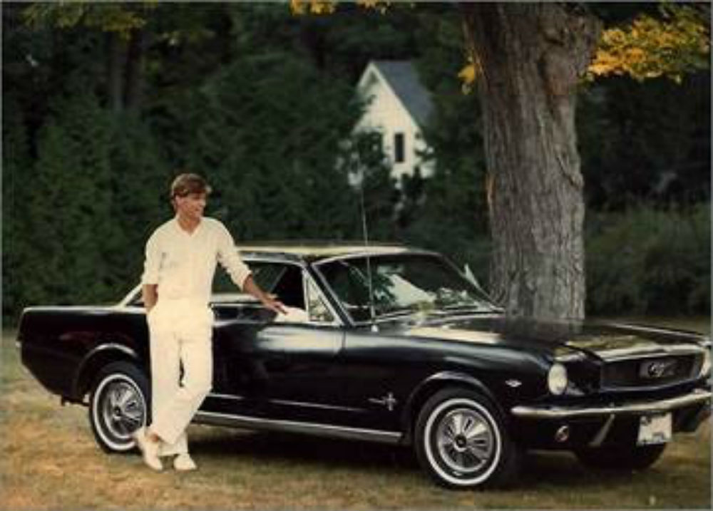 Jim Farley and his Ford Mustang