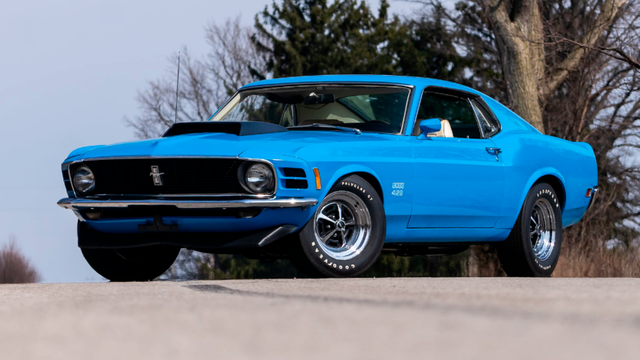 1970 BOSS 429 is a Grabber Blue Beauty