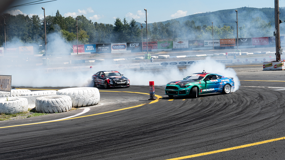 Roush Mustang Drifting