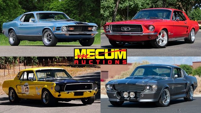 Mecum Markets a Multitude of Mustangs in Monterey