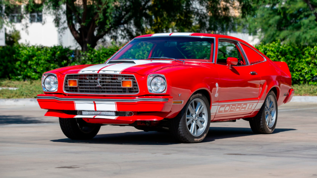 1976 Ford Mustang II Cobra II is Red Hot