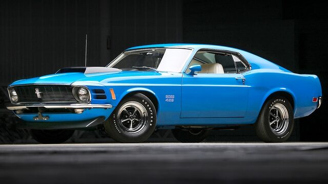 Pristine ’70 Mustang Boss 429 Brings $200K