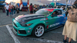 JTP Mustang in Pits Irwindale - photo: Braden Carlson/The Mustang Source