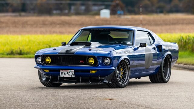 1969 Mustang is Race Themed with 700HP to Match