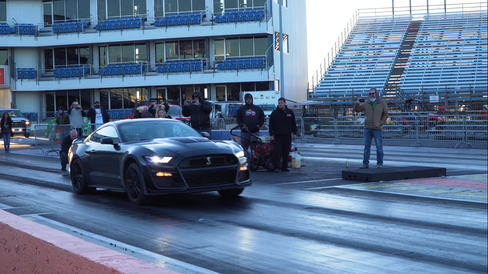 themustangsource.com Stock 2020 Shelby GT500 Sets a World Record at the Drag Strip