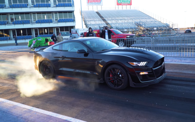 themustangsource.com Stock 2020 Shelby GT500 Sets a World Record at the Drag Strip