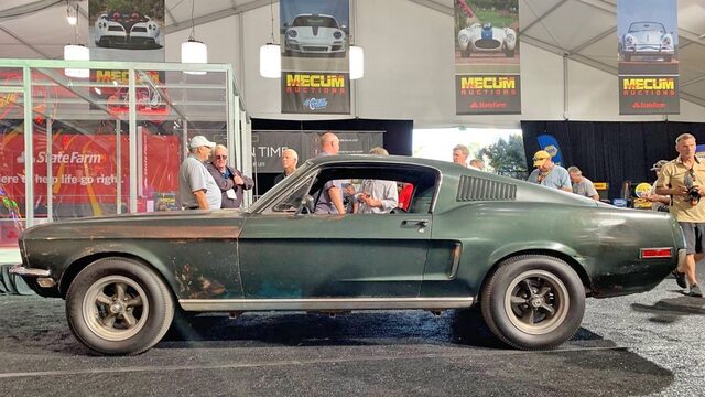 1968 Mustang GT from Classic Film ‘Bullitt’ Sells at Auction