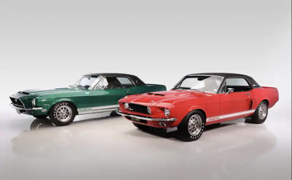 Green Hornet & Little Red Mustang