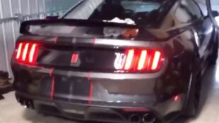 Son Smacks Dad’s Shelby GT350R Into the Garage Wall