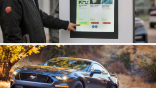 Order your Mustang on with the tap of a screen with Fords new digital kiosk