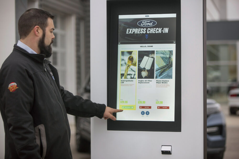 Ford Digital Kiosks at Dealerships