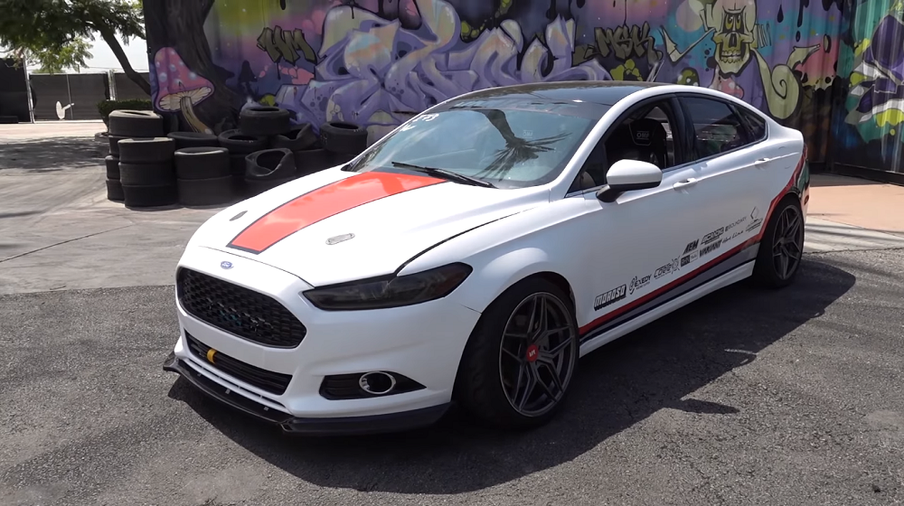 themustangsource.com Fan Stuffs a Coyote V8 Underneath the Hood of His Fusion