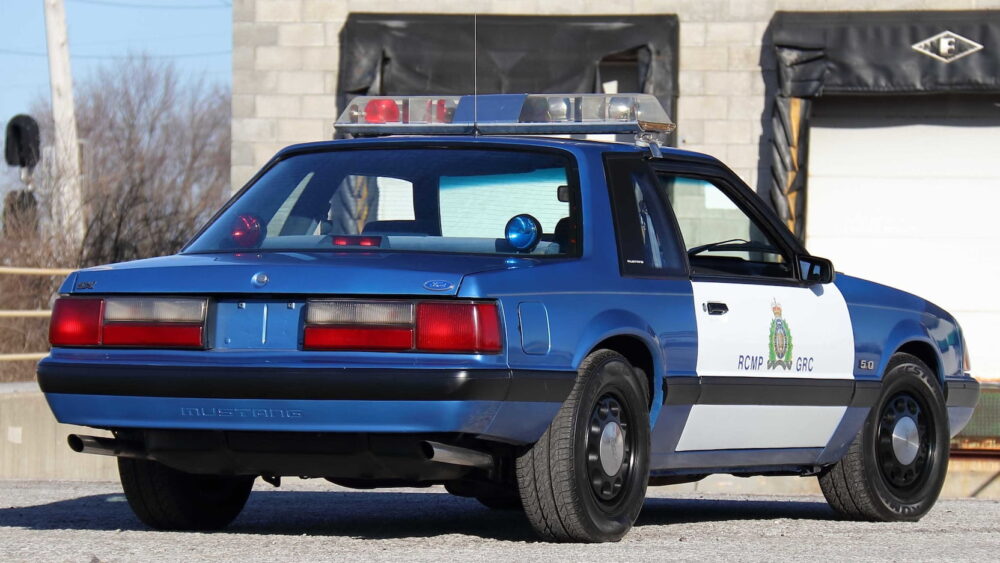 RCMP Fox-body Mustang