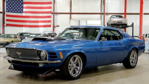 Blue Steel: 1970 Ford Mustang Packs a Punch