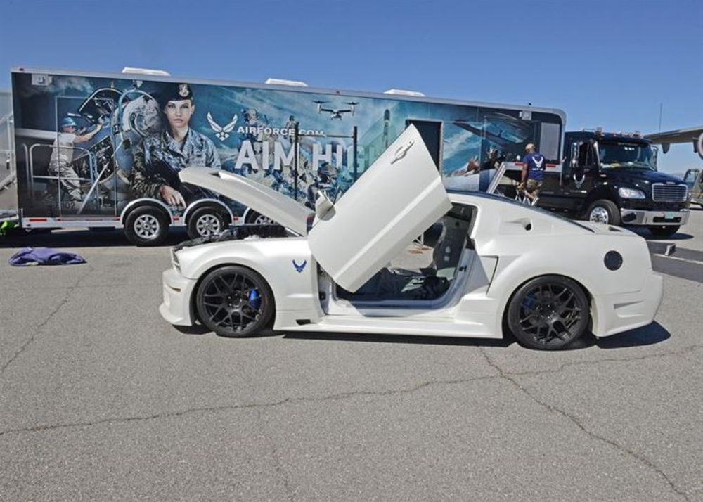 2009 Mustang X-1: A Custom Car Fit For a US Air Force Fighter Pilot