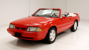 This 1992 Fox Convertible is One Rad Red Devil