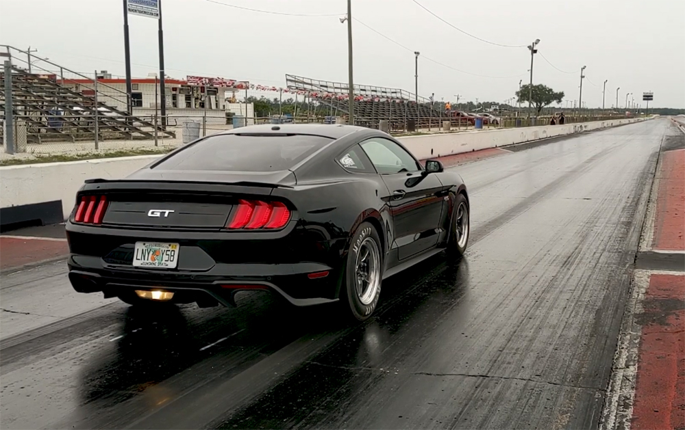 All-motor Mustang Cracks Off Low 10-second Pass - The Mustang Source