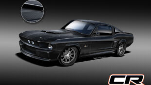 Classic Recreations Carbon Fiber Body GT500CR Mustang Rendering