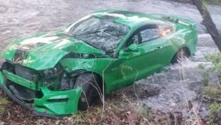 Spoiled Brat Wrecks Brand New Mustang GT
