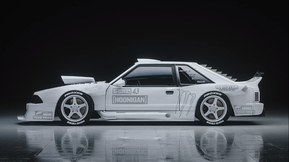 themustangsource.com Ken Block and New Batmobile Designer Imagine Fox-body Hooner