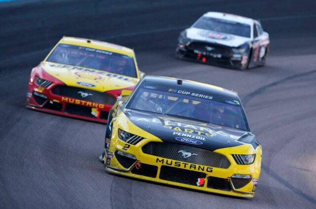 Team Penske Clinches at Victory in NASCAR at Charlotte Motor Speedway