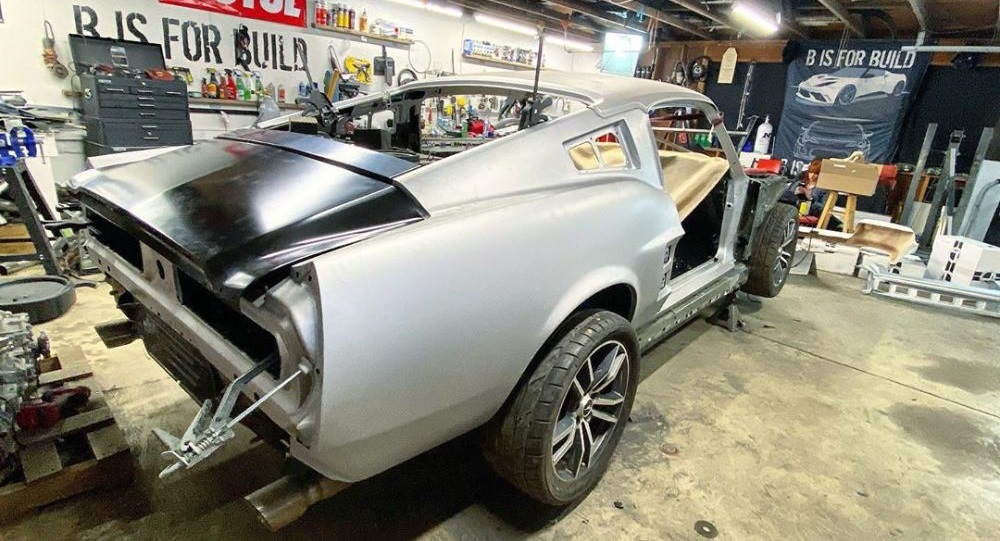 B Is For Build Confiscated Eleanor Mustang Back