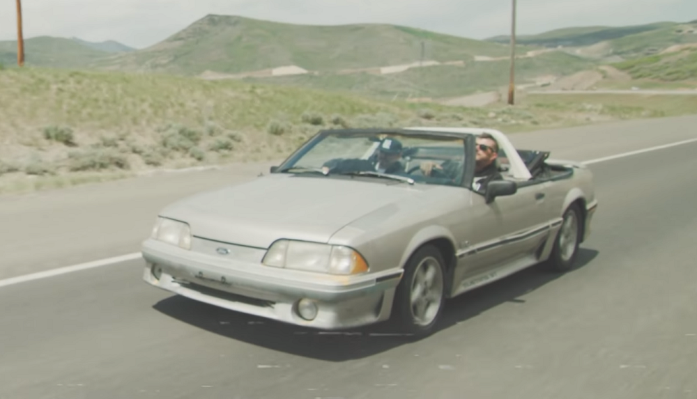 themustangsource.com Ken Block Gets Fox-body Convertible, Promptly Does Burnout