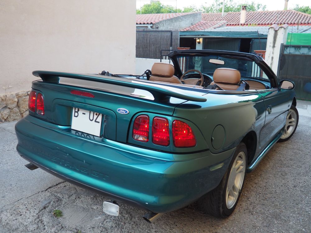 Pacific Green 1997 Ford Mustang GT Convertible