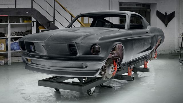 Carbon Fiber Bodied 840HP EV Mustang a True Work of Art